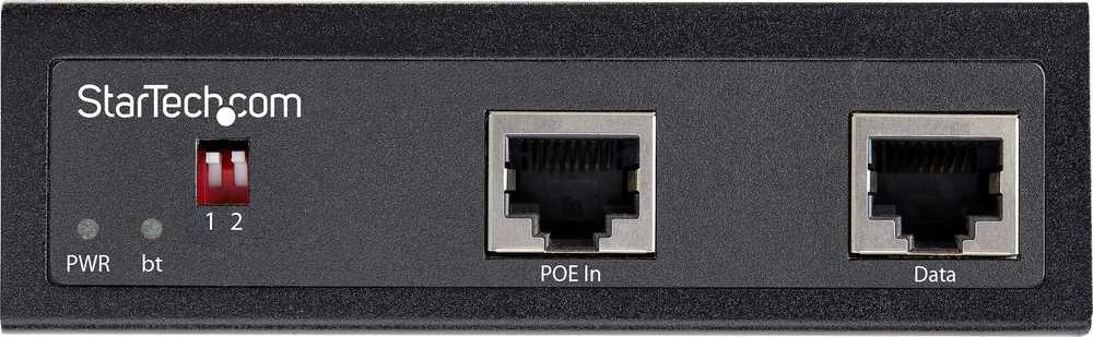 Šakotuvas StarTech PRAMONINIS GIGABITINIS POE SKIRSTYTUVAS - 12-48VDC SKIRSTYTUVAS 802.3BT ULTRA