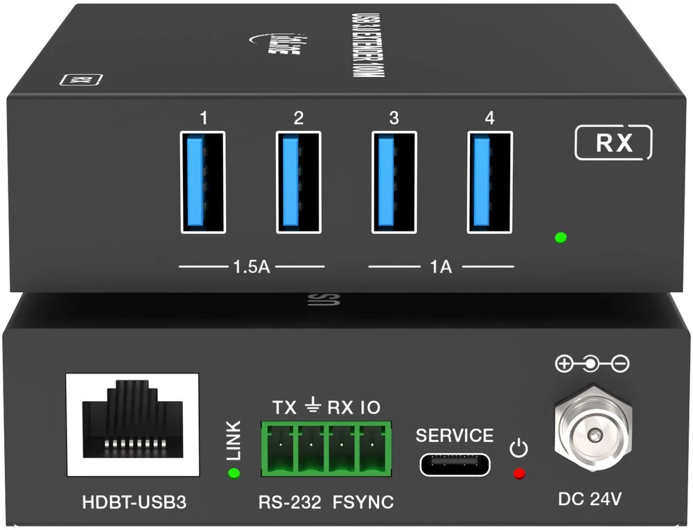 StarTech InLine® USB prailgintuvas, Cat.6, USB 3.2, 100 m, rinkinys