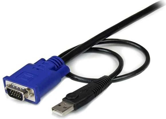 StarTech Kable KVM, 3m, Juodas (SVECONUS10)