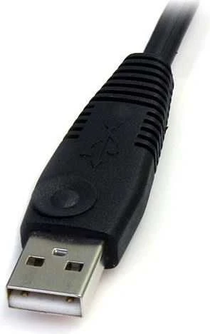 StarTech KVM kabeliai, 1,8m, Juodieji (DP4N1USB6)