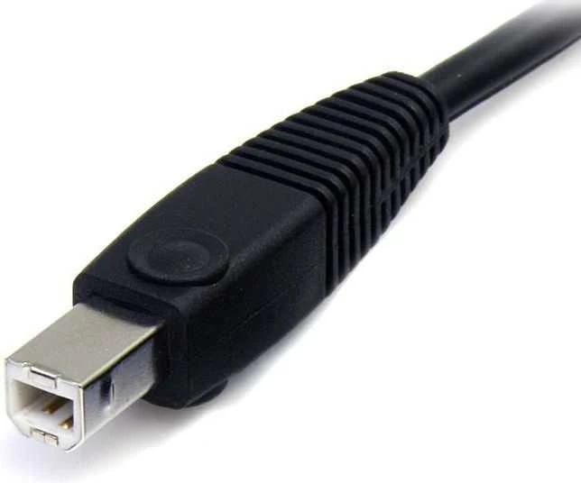 StarTech KVM kabeliai, 1,8m, Juodieji (DP4N1USB6)