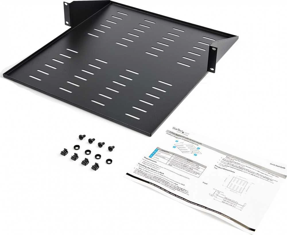 StarTech 2 POST SERVER RACK SHELF/.