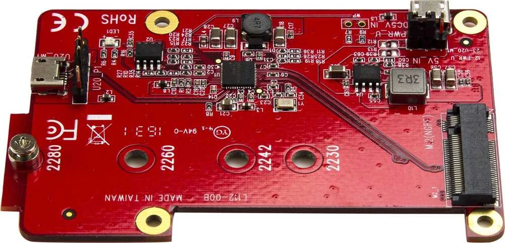 „StarTech“ modulis išplečia USB į M.2 SATA Raspberry Pi (PIB2M21)
