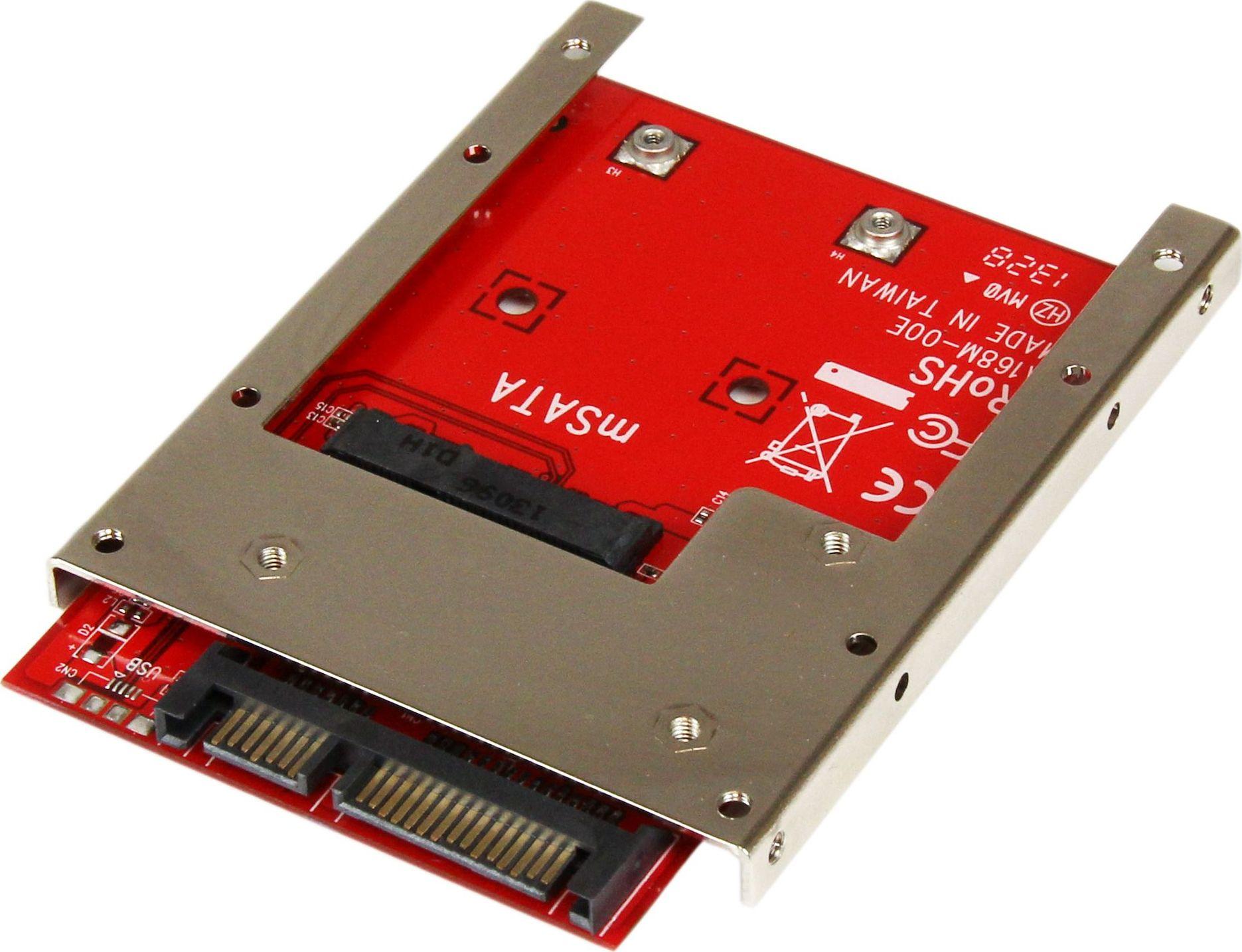 StarTech SAT32MSAT257 1x mSATA3 ant 2,5 colio