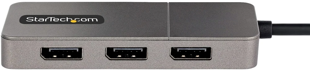 „Startech“ priedai nuo USB-C iki trigubo DP MST šakotuvo 4K60Hz, DP1.4