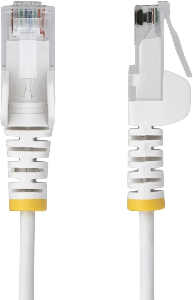 StarTech StarTech N6PAT250CMWHS kabelis sieciowy Baltas 2,5 m Cat6 U/UTP (UTP)