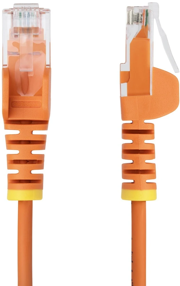 StarTech StarTech N6PAT50CMORS kabelis sieciowy Oranžinė 0,5 m Cat6 U/UTP (UTP)