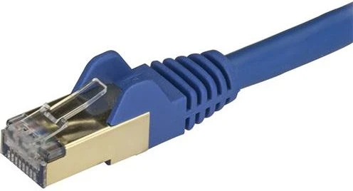 StarTech Patchcord katė. 6A STP 1 m Mėlyna (6ASPAT1MBL)