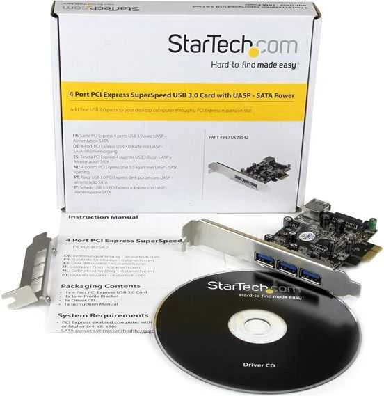 PCI kortelė Startech PEXUSB3S42