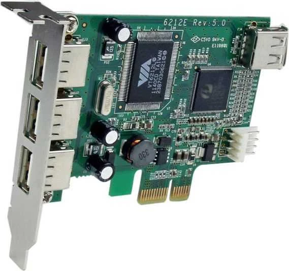 StarTech 4 PORT LP PCIE USB CARD/.