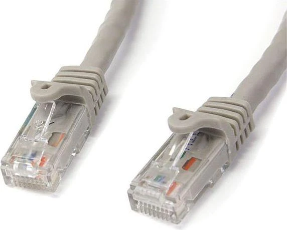 StarTech.com N6PATC2MGR tinklo kabelis 2 m Cat6 U/UTP (UTP) Pilka