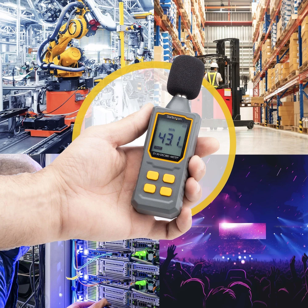 StarTech HANDHELD SOUND LEVEL METER