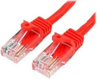 StarTech RJ-45 vyriškas-vyras 5 m raudonas (45PAT5MRD)