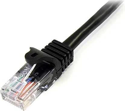 StarTech RJ-45/RJ-45 kat.5e U/UTP Juodas 5m (45PAT5MBK)