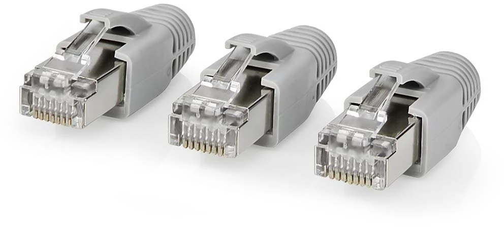 Nedis Kištukas RJ45 (8P8C) Pass Through CAT6 FTP kabeliui (10 vnt)