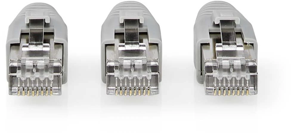 Nedis Kištukas RJ45 (8P8C) Pass Through CAT6 FTP kabeliui (10 vnt)