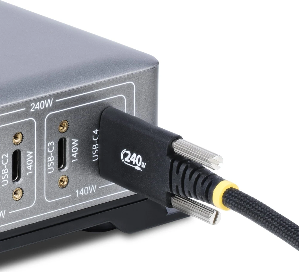 StarTech S2CEPR3M-USBSL-CABLE/3M USB-C Įkrovimo kabelis 240W