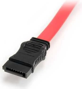 StarTech SATA - SATA Slimline + Molex, 0.5m, Raudona (SLSATAF20)