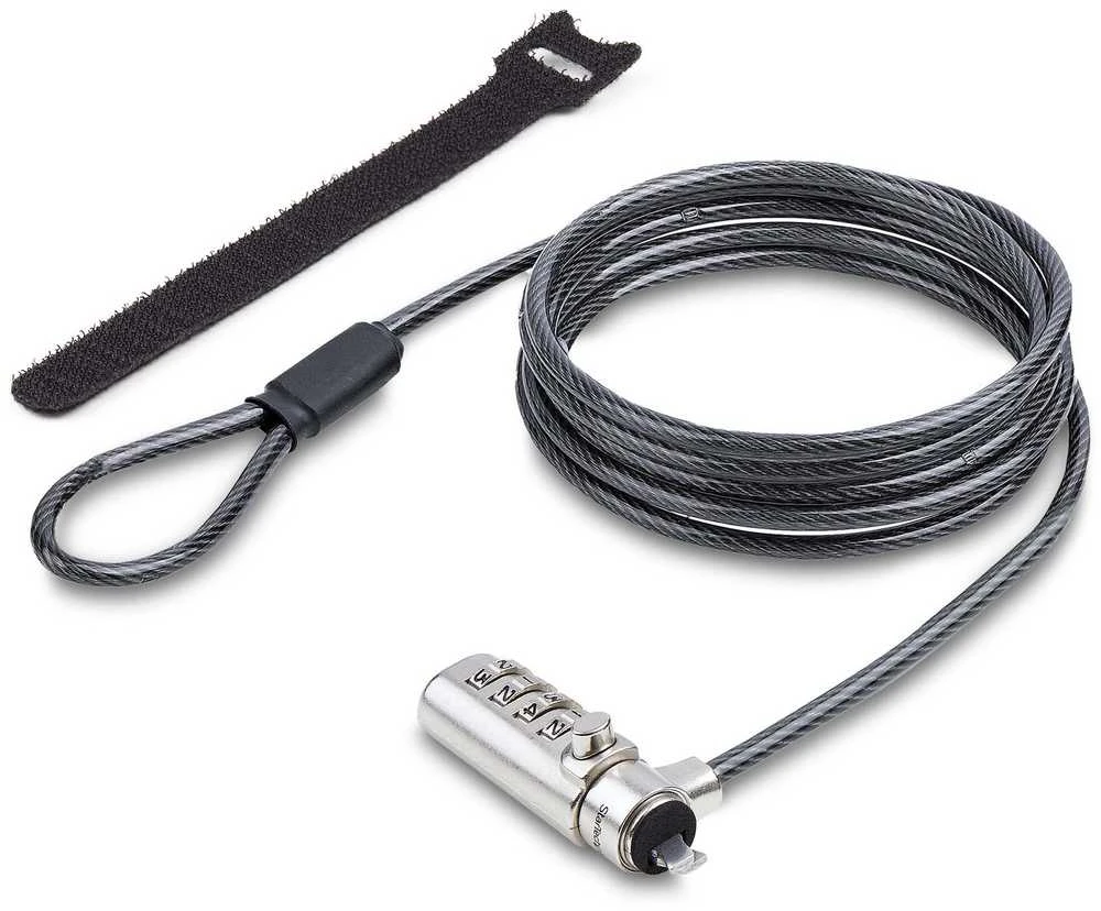 „StarTech NOBLE WEDGE“ trosinė spyna 1,5 m / suderinama su „NOBLE WEDGE“ lizdu