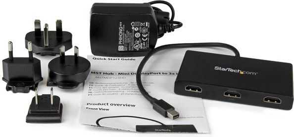 StarTech Splitter miniDisplayPort – 3x HDMI (MSTMDP123HD)