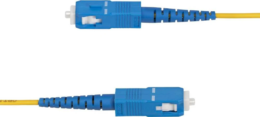 „StarTech SPSMLCSC-OS2-1M InfiniBand“ / šviesolaidinis kabelis LC SC Geltonas