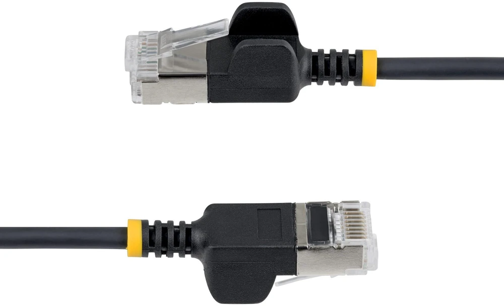 StarTech Kabelis sieciowy Juodas 0,3 m Cat6a U/FTP (STP) Okrągły (6ASTP34BKS30CM10PK)