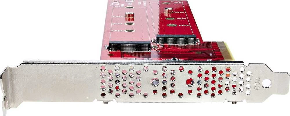 StarTech StarTech DUAL-M2-PCIE-CARD-B vidinis M.2 adapteris