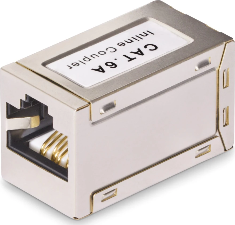„StarTech“ ekranuotas RJ45 jungiklis CAT6A/Ethernet jungtis, išorinis/išorinis