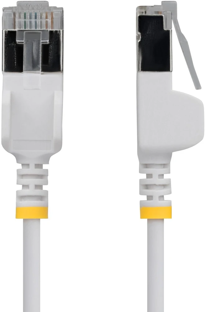 StarTech kabelis sieciowy Baltas 0,15 m Cat6a U/FTP (STP) Okrągły (N6APATSTP34WHS15CM)