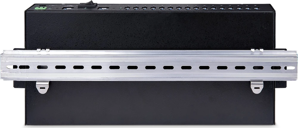 StarTech StarTech S5G16AINDS-USB-A-HUB šakotuvai ir koncentratoriai 2 x USB 3.2 Gen 1 (3.1 Gen 1) Type-B 5000 Mbit/s Juoda