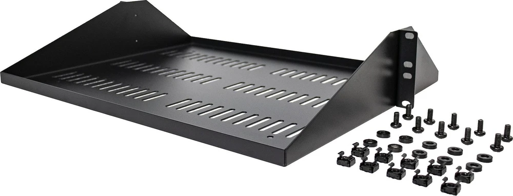 StarTech 2U VENTED SHELF 14IN/IN(35.6CM) DEEP 2U SHELF - VENTE