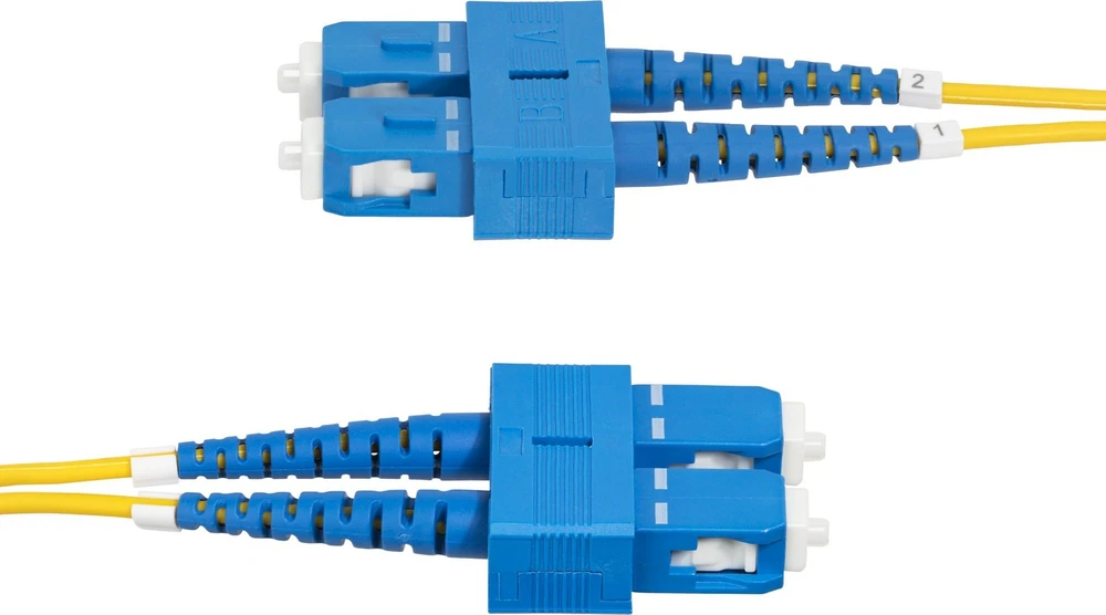 StarTech StarTech SMDOS2SCSC3M „InfiniBand“ / šviesolaidinis kabelis, 3 m, SC, SC/UPC, geltonas