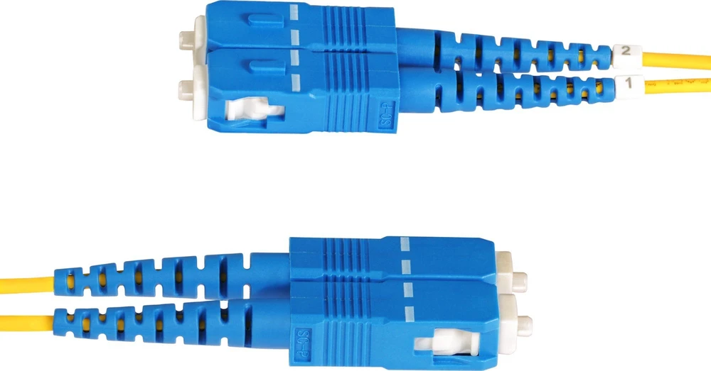 StarTech StarTech SMLCSC-OS2-10M InfiniBand / šviesolaidinis kabelis LC SC geltonas