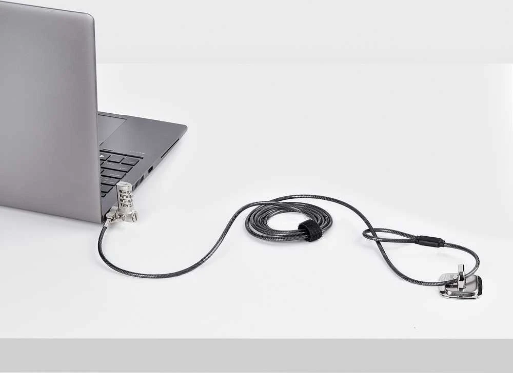 StarTech UNIVERSAL LAPTOP LOCK 3-IN-1/LOCKING SECURITY CABLE