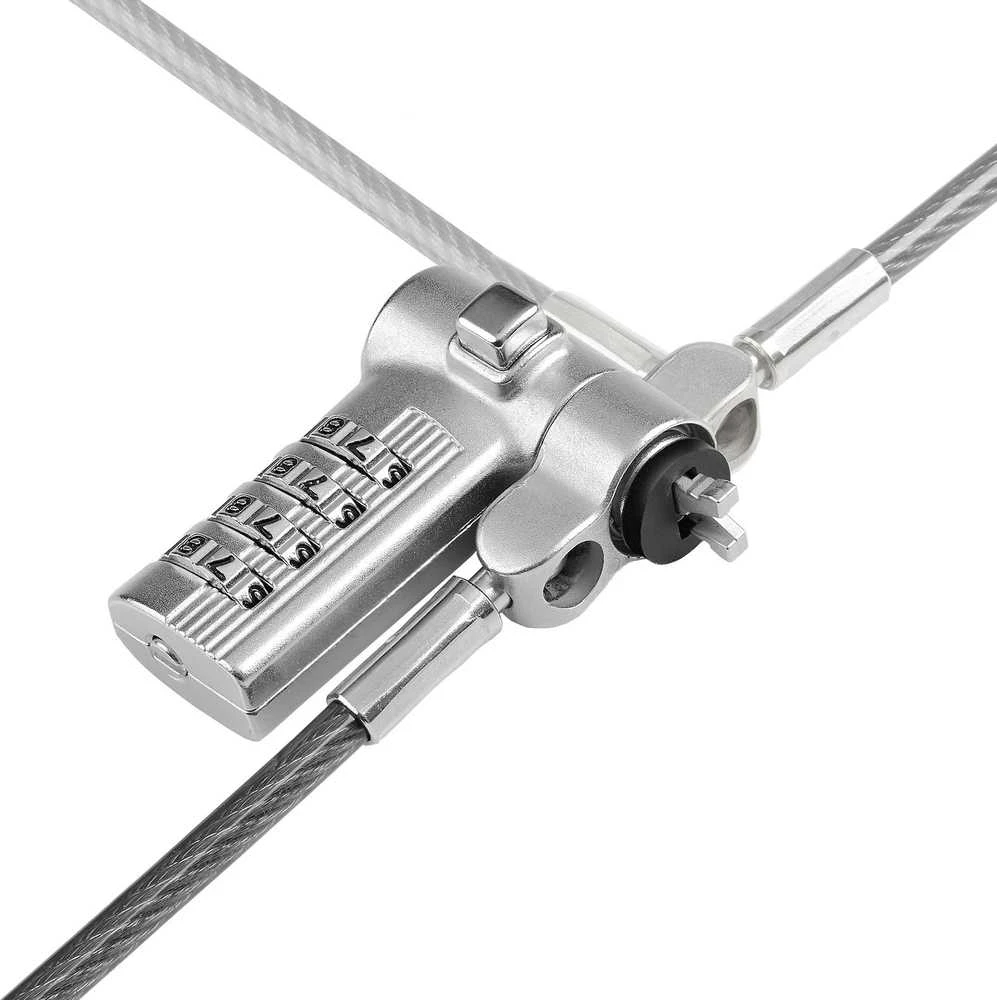 StarTech UNIVERSAL LAPTOP LOCK 3-IN-1/LOCKING SECURITY CABLE