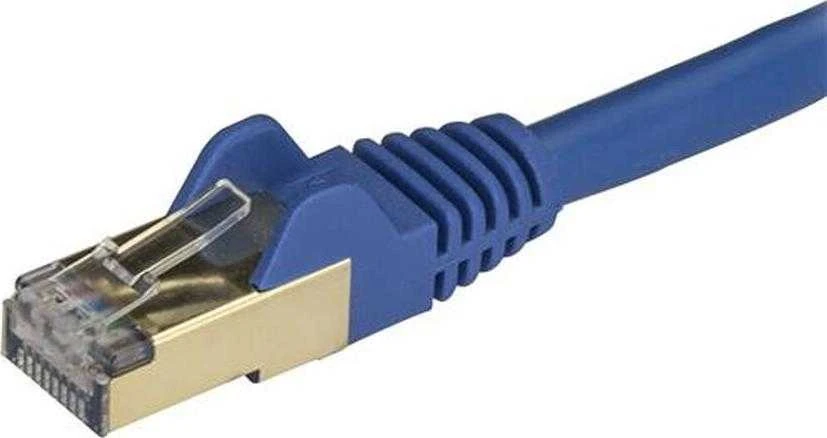 StarTech STARTECH.COM 1,5m CAT6a-Kabelis - Blau - RJ45-Ethernet-Kabelis - Snagless - STP - Kupferdraht - 10 Gbit 6ASPAT150CMBL