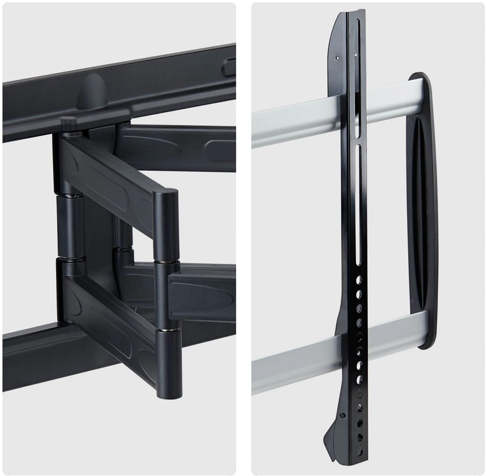 Laikiklis StarTech STARTECH.COM Ultrasmukły, w pełni ruchomy uchwyt ścienny do telewizorów dla ekranów do 65 cali i 45 kg VESA 600x400 płaski design