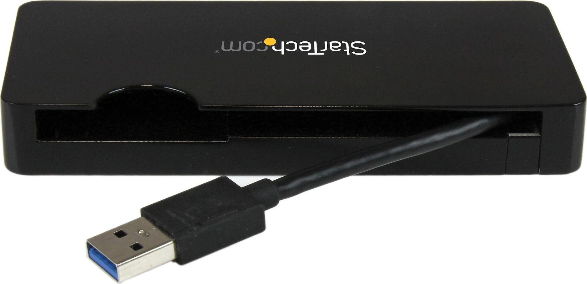 „StarTech Travel“ nešiojamojo kompiuterio doko USB stotis / replikatorius (USB3SMDOCKHV)