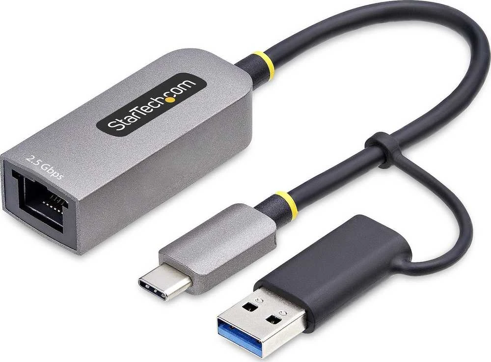 StarTech 2.5 Gbps tinklo adapteris su USB-C ir USB-A jungtimis