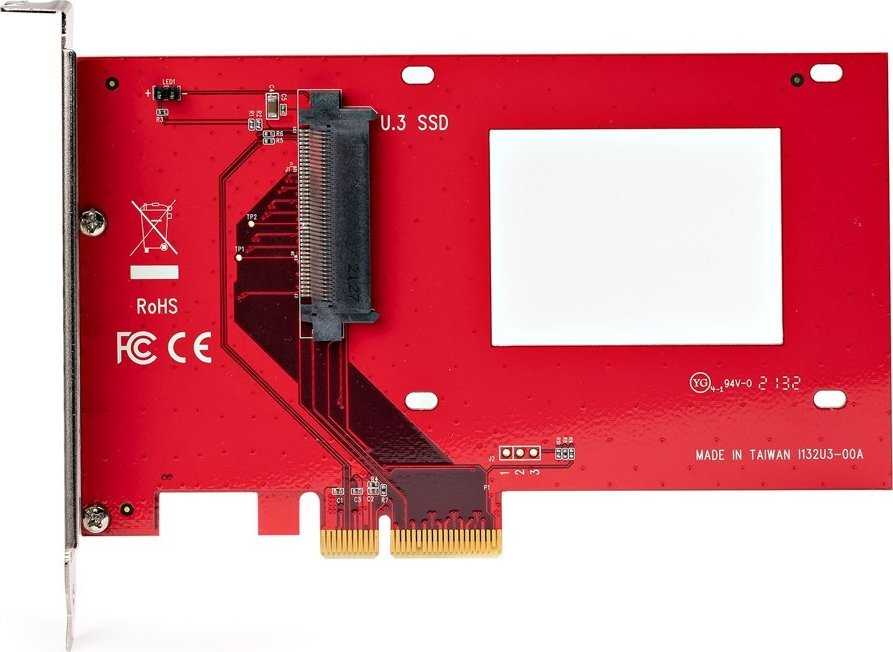 StarTech U.3 Į PCIE ADAPTERIO PLOKŠTELĖ - .