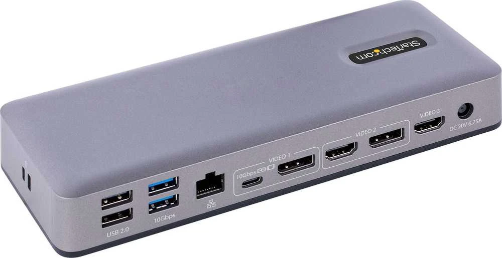 „StarTech“ USB-C dokas / replikatorius (DK31C3MNCRUE)