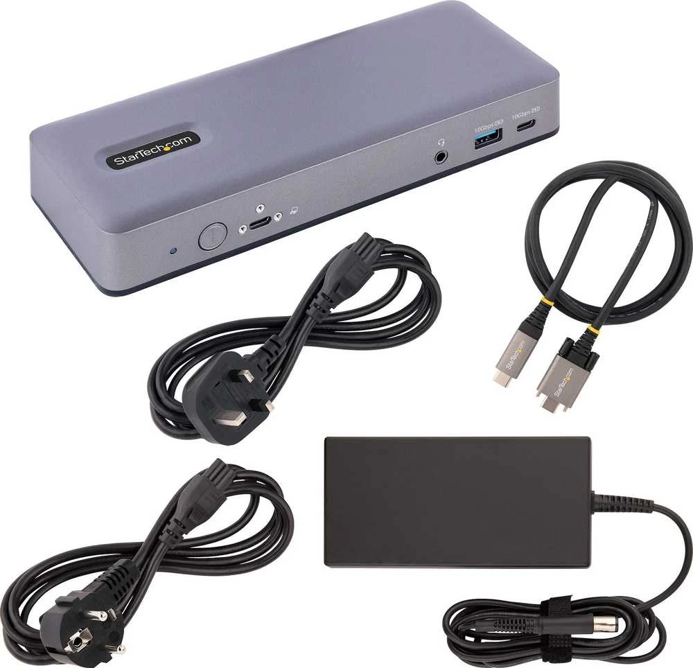 „StarTech“ USB-C dokas / replikatorius (DK31C3MNCRUE)