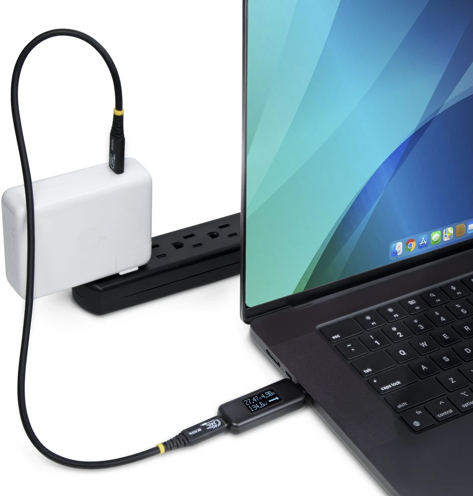 StarTech USB-C POWER TESTER 240W/BI-DIRECTIONAL VOLTAGE/CURRENT