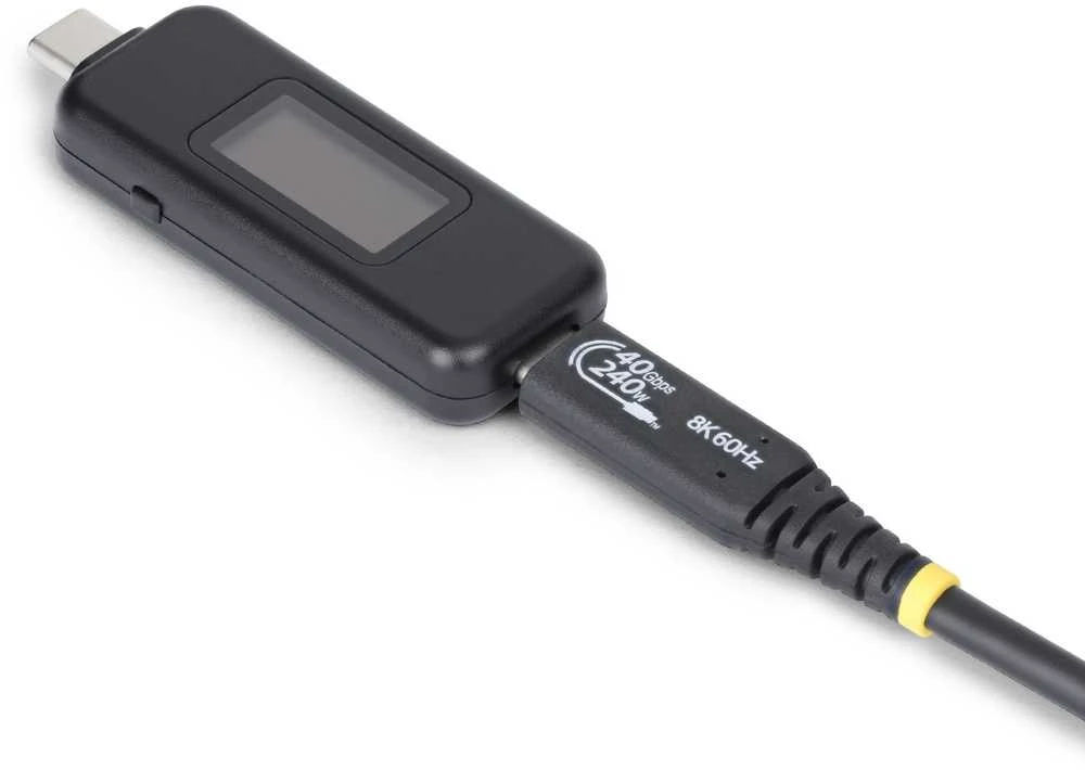 StarTech USB-C POWER TESTER 240W/BI-DIRECTIONAL VOLTAGE/CURRENT
