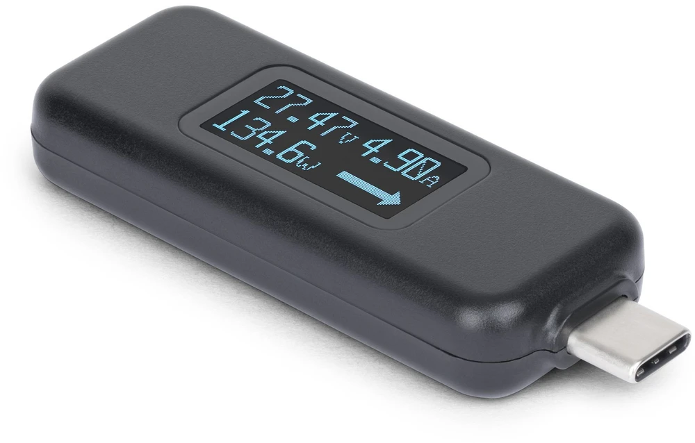 StarTech USB-C POWER TESTER 240W/BI-DIRECTIONAL VOLTAGE/CURRENT