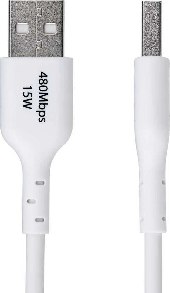 „StarTech“ USB-A į USB-C kabelis, 2 m, Baltas/Įkroviklio laidas, USB 2.0, duomenų perdavimas