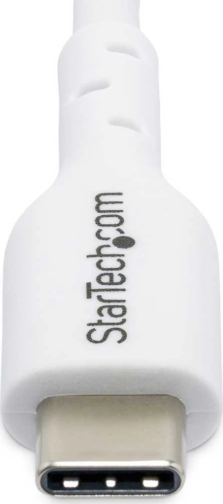 „StarTech Baltas“ USB-C įkrovimo laidas, 2 m, 60 W, maitinimo šaltinis, M/M, Type-C
