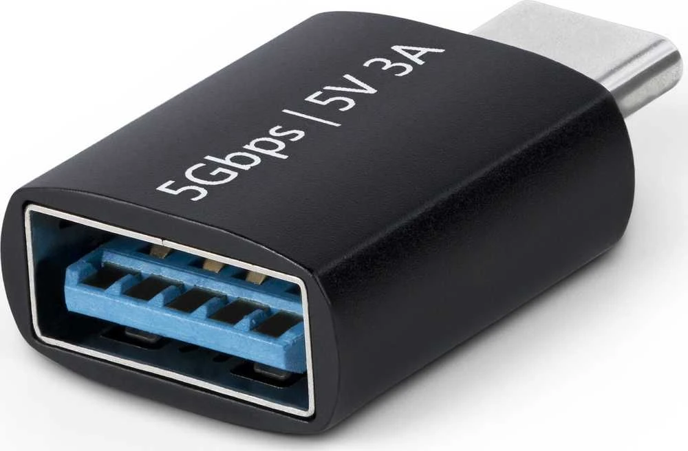 „StarTech“ USB-C–USB-A adapteris, 5 GB/5 GB, kompaktiškas metalinis korpusas