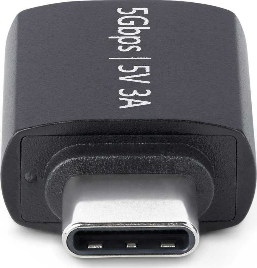„StarTech“ USB-C–USB-A adapteris, 5 GB/5 GB, kompaktiškas metalinis korpusas