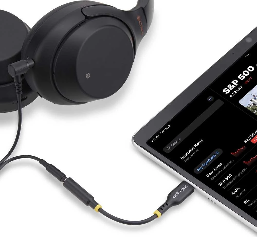 VGA laidas Startech USBCAUDIO2 Juoda